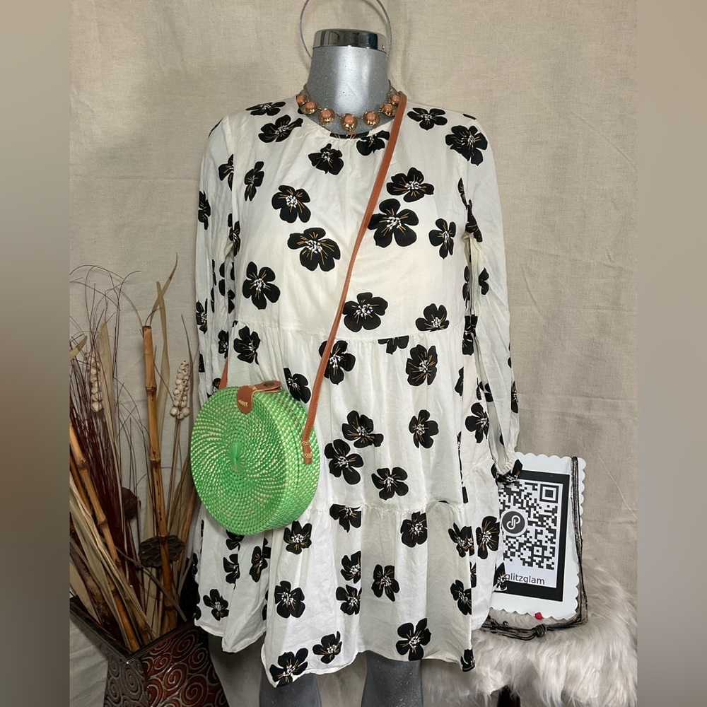Who What Wear Floral Midi Dress